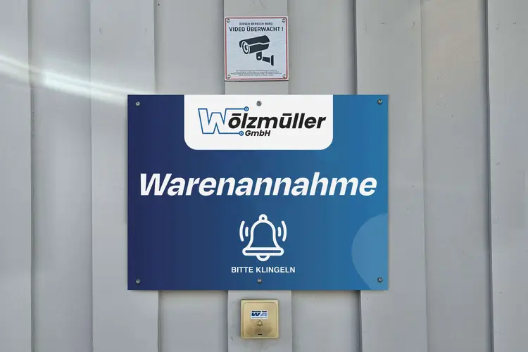 Wölzmüller GmbH Schild